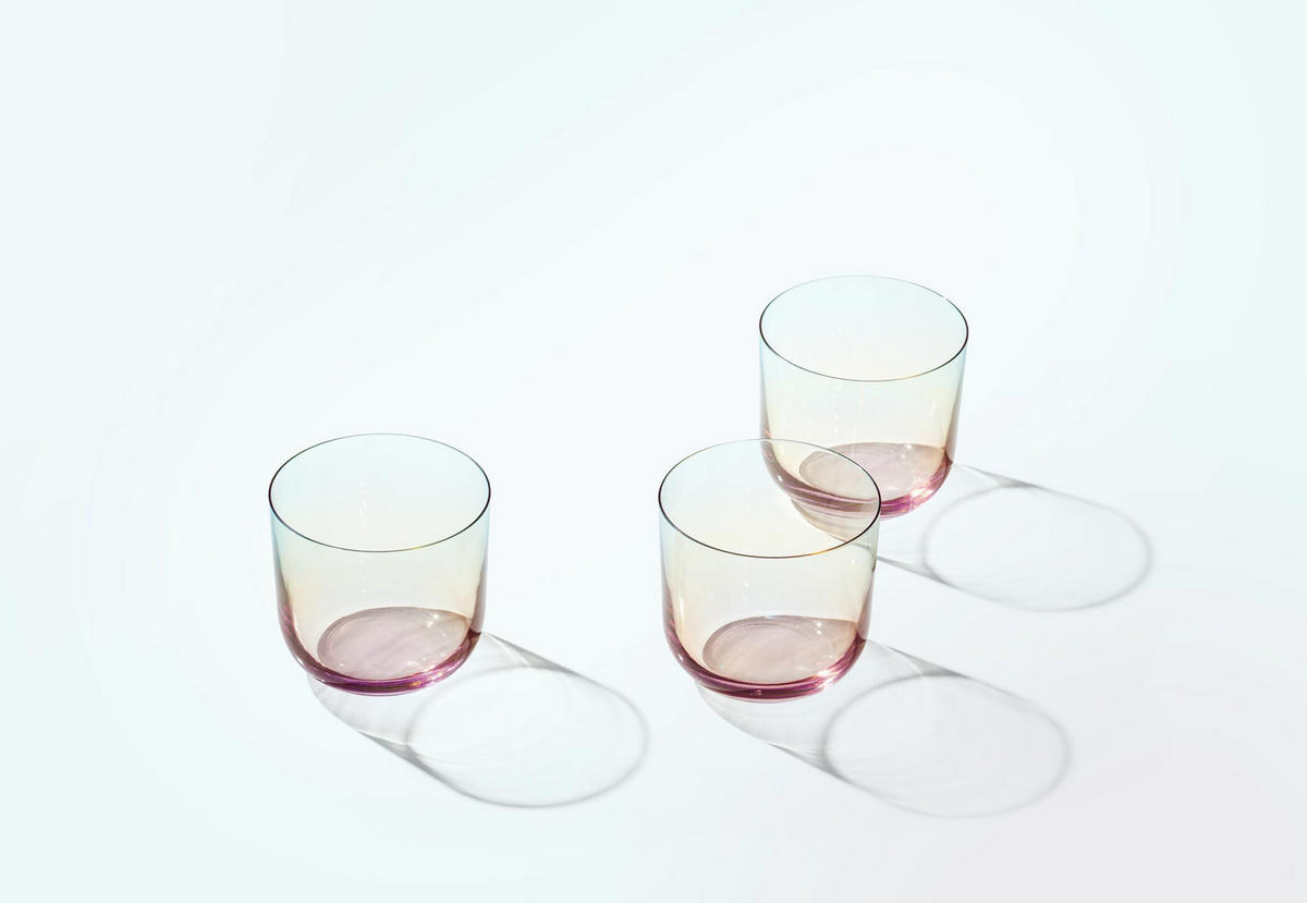WASSERGLÄSER Like Glass Pearl 280 ml 6er Set - Multicolor, Glas (0.28L) - like.Villeroy & Boch