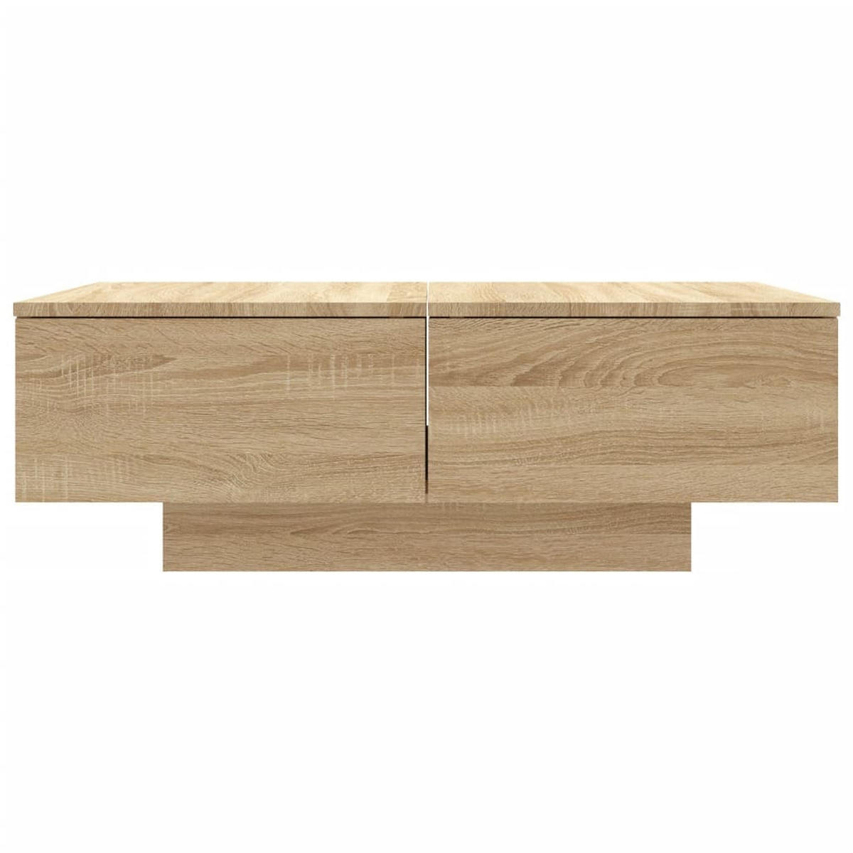 COUCHTISCH Sonoma-Eiche 90x60x31 cm Holzwerkstoff - Braun, Holzwerkstoff (60/90/31cm) - furnicato
