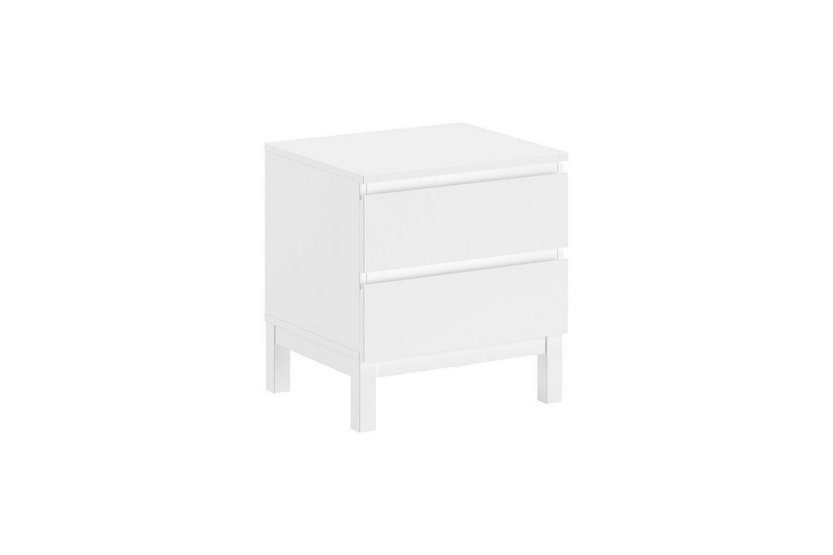 KINDERZIMMER SET Keely Kiefer weiß Einzelbett Nachtkonsole Schrank - Weiß, Holz (58/196/149cm) - 58aufmkessel