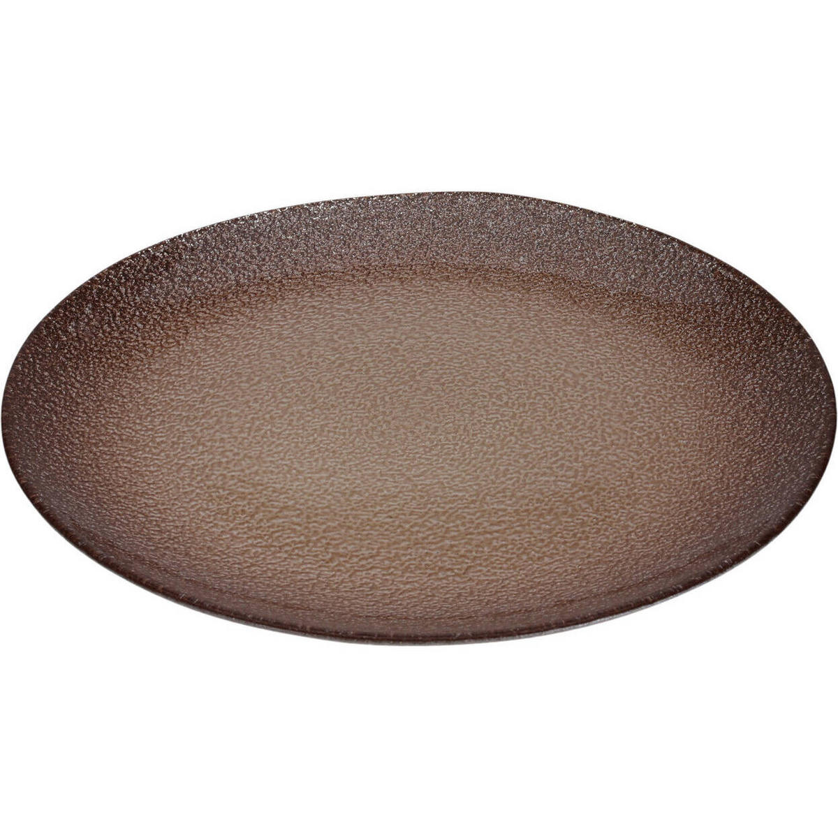 DESSERTTELLER Beryt Ø 21 cm - Braun, Glas (21cm) - Home Styling Collection