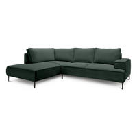 ECKSOFA May Grün 275 × 44 × 195 cm - Grün, Textil (275/44/195cm) - Pillovely