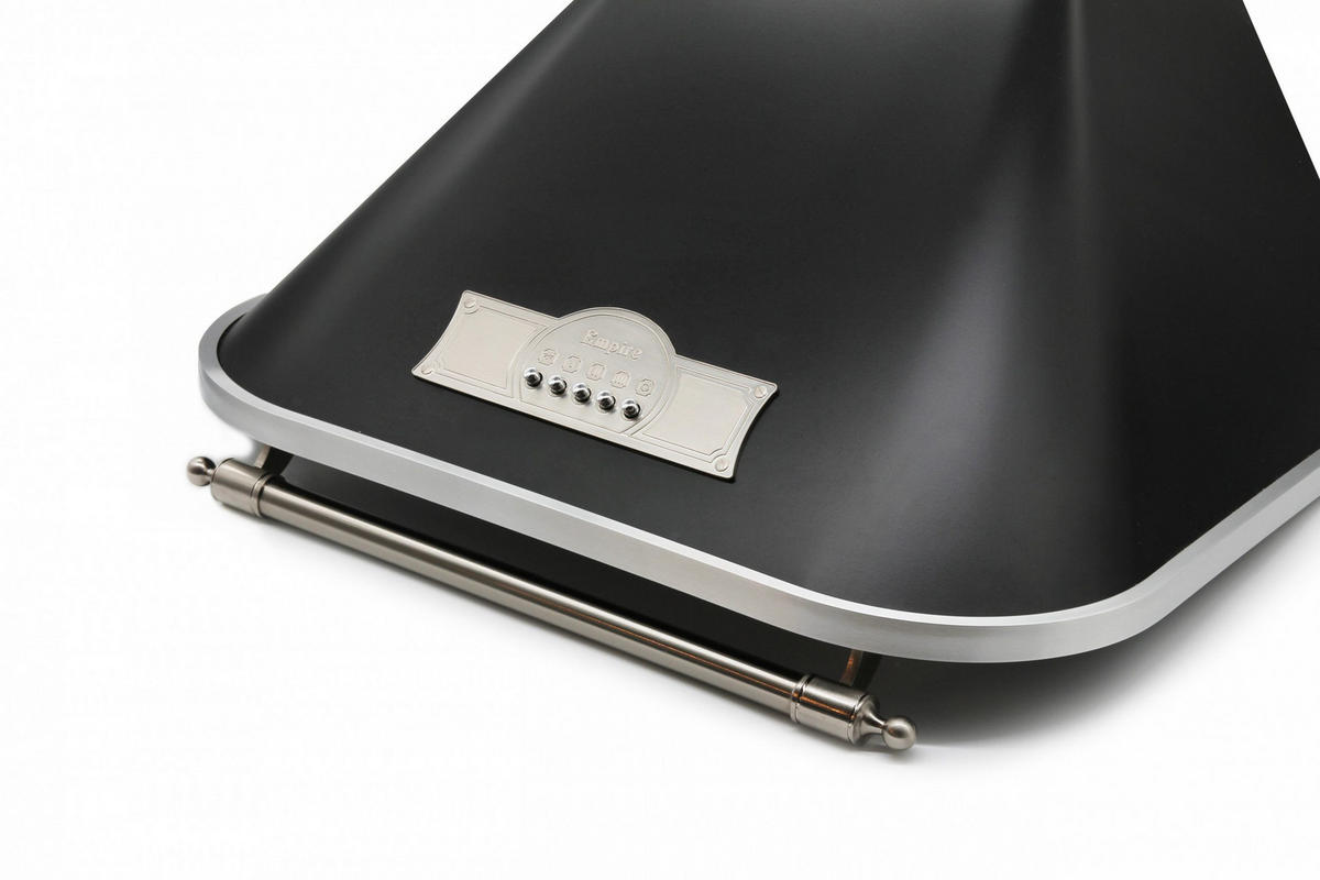 WANDHAUBE A 6315 Em Sil Eco Anthrazit 60 cm - Schwarz, Metall (60/86.5/48cm) - Kaiser Küchengeräte