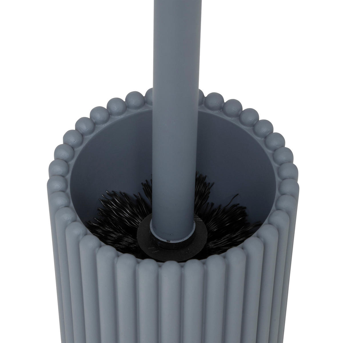 TOILETTENBÜRSTE Bonbon 9/9/37 cm - Grau, Kunststoff (9/37/9cm) - 5five Simply Smart
