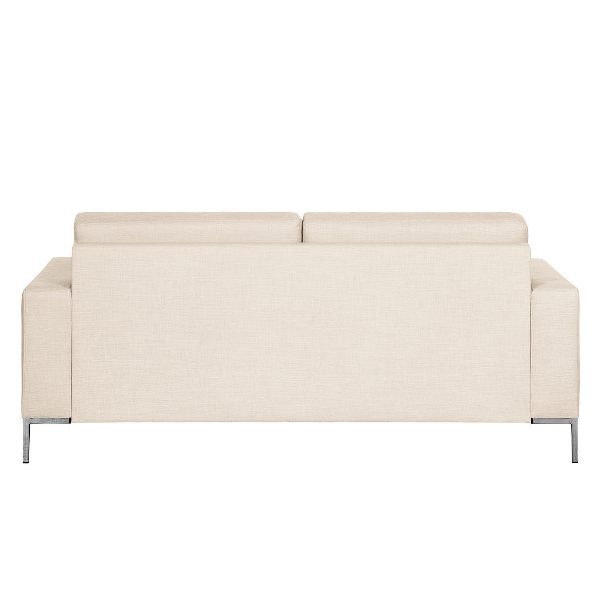 2-SITZER SOFA - Webstoff - Beige, Textil (179/80/88cm) - home24