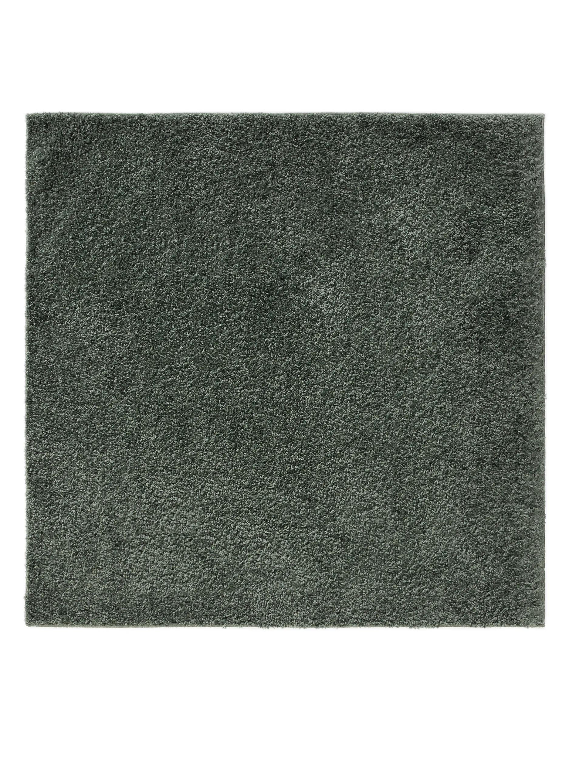 HOCHFLORTEPPICH Soho Hellgrün 160x160 cm - Hellgrün, Kunststoff (160/160cm) - benuta