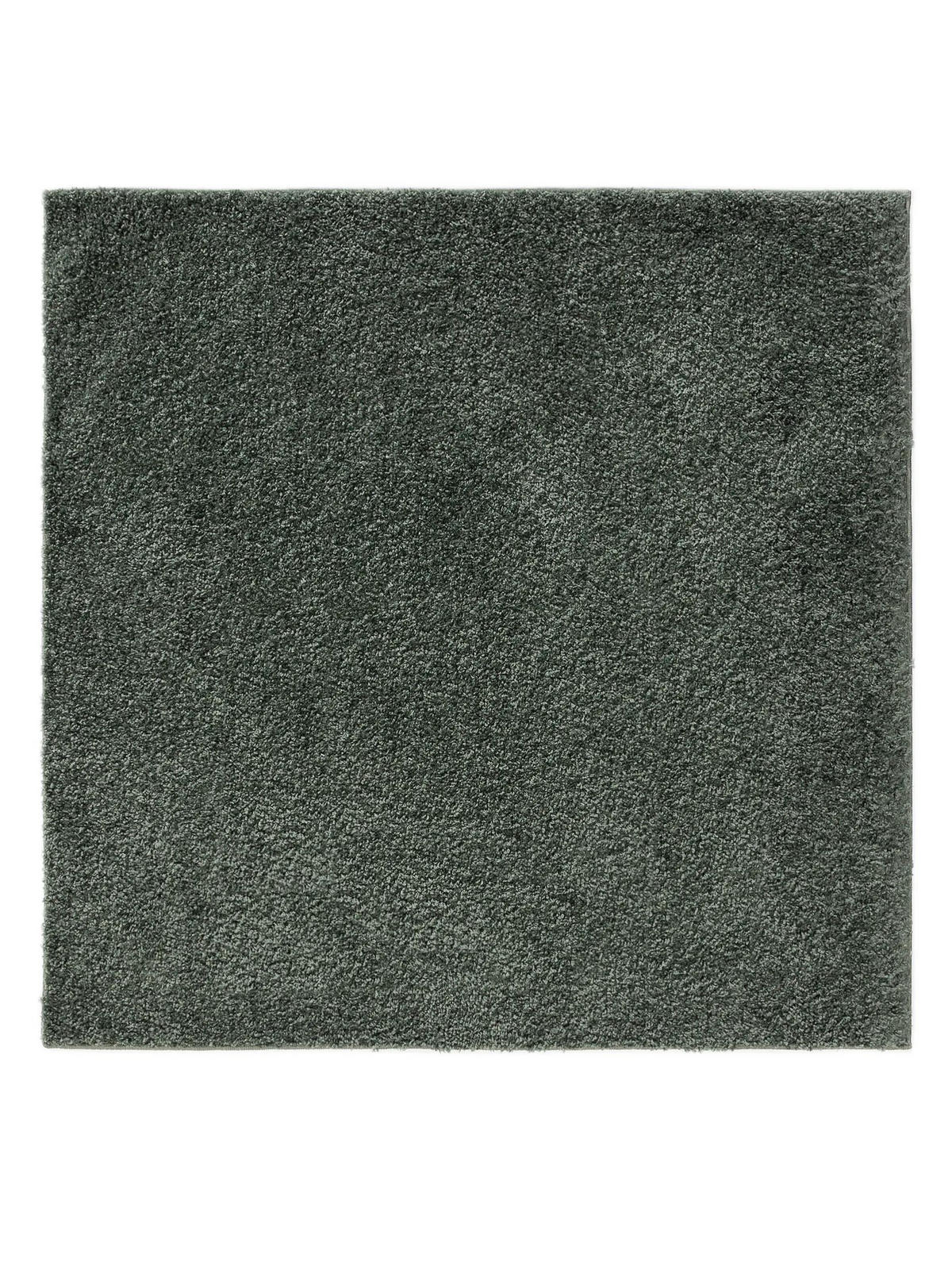 HOCHFLORTEPPICH Soho Hellgrün 160x160 cm - Hellgrün, Kunststoff (160/160cm) - benuta