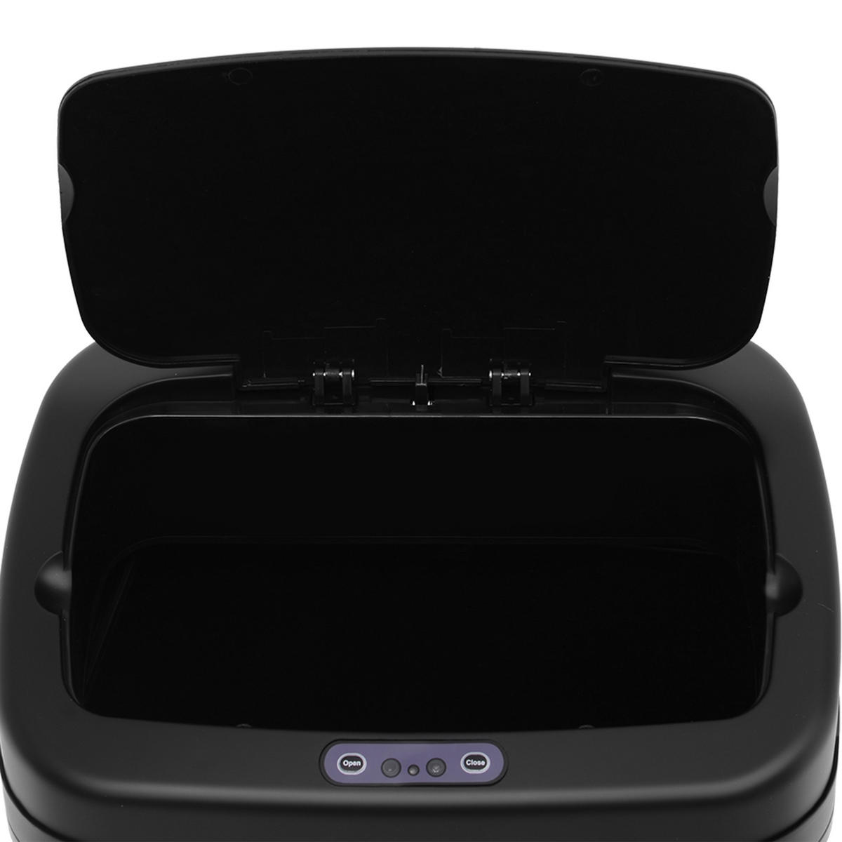 ABFALLEIMER 20L Silber, Schwarz - Silberfarben, Kunststoff (25/42.5/33cm) - HOMCOM