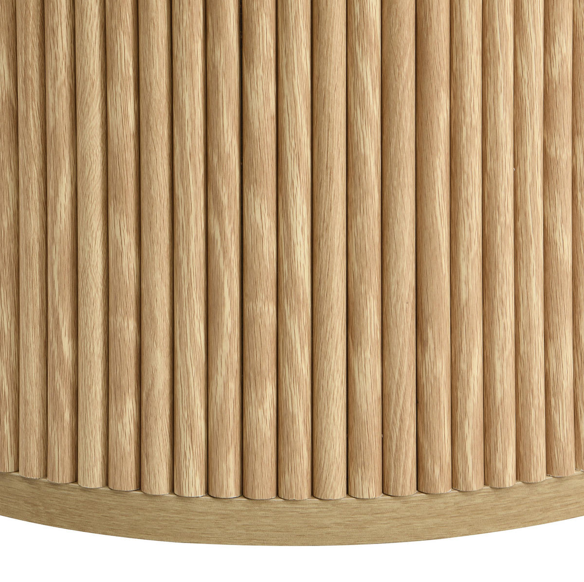 COUCHTISCH 60/60/38.5 + 30/30/56 cm aus MDF in Natur mit Streifenmuster - Naturfarben, Holzwerkstoff (60/60/38.5cm) - OKMYHOME
