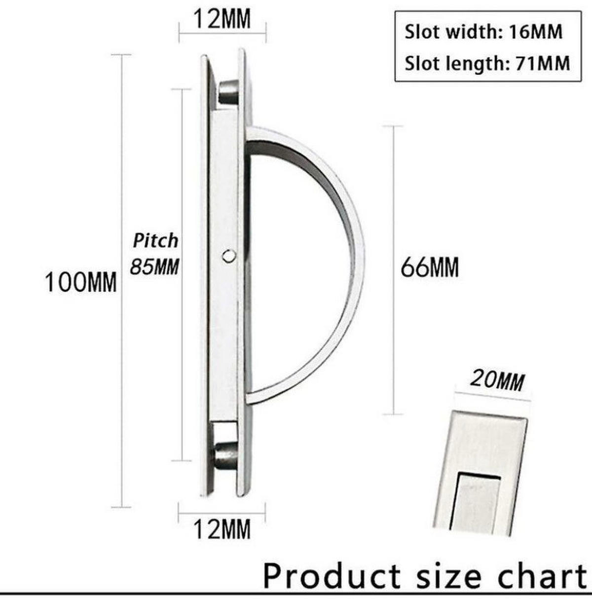 MÖBELGRIFF Schwarz 1er-Set - Schwarz, Metall (2.1/2.3/10cm)
