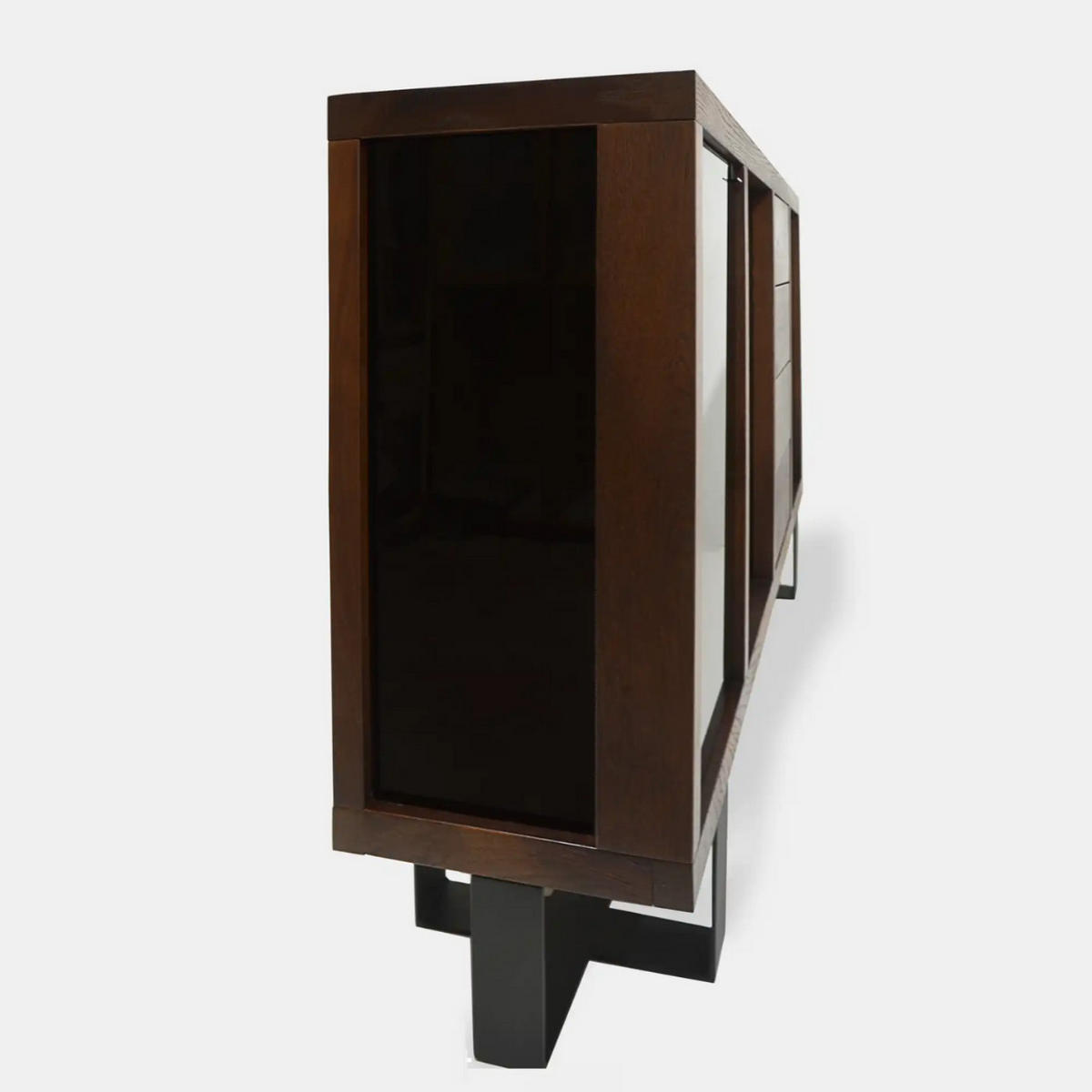 KOMMODE aus Eiche mit Schubladen Regale MOCCA I - Eichefarben, Holz (160/100/40cm) - Rawood Furniture