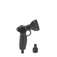 GARTEN HANDBRAUSE Lux mit 10 Sprühprogrammen - Schwarz, Metall (30.5/6/31.5cm) - by Benson