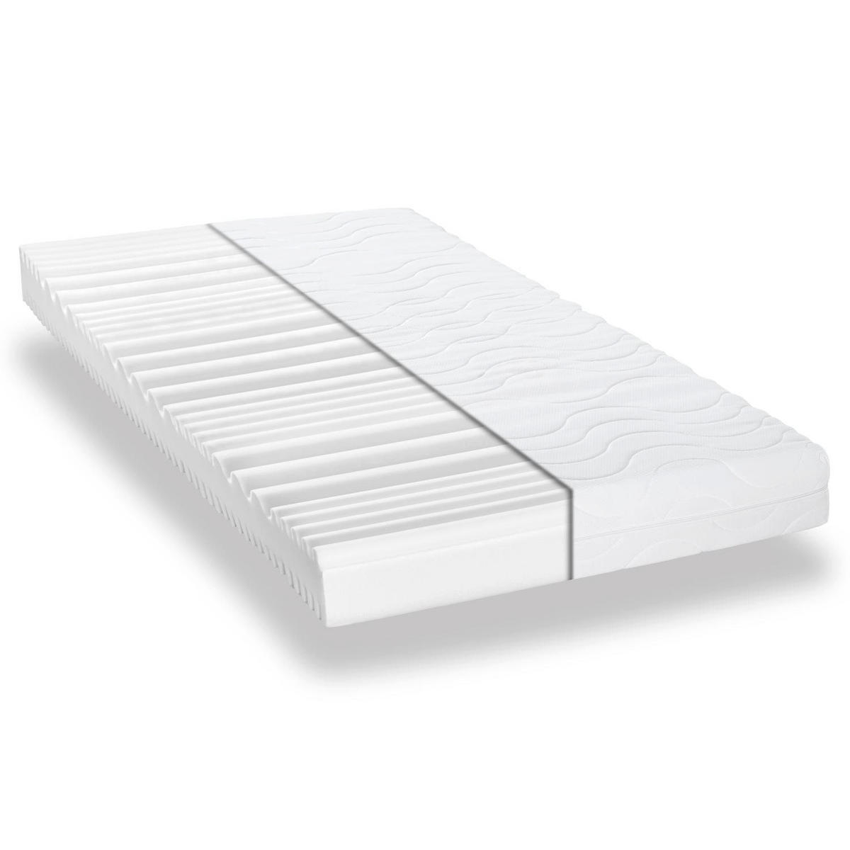KALTSCHAUMMATRATZE Premium 140x200 cm - Weiß, Textil (140/200cm) - CloudComfort
