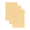 WASCHHANDSCHUH PEARL 3ER PACK - Gelb, Textil (15/20cm) - Möve for Frottana