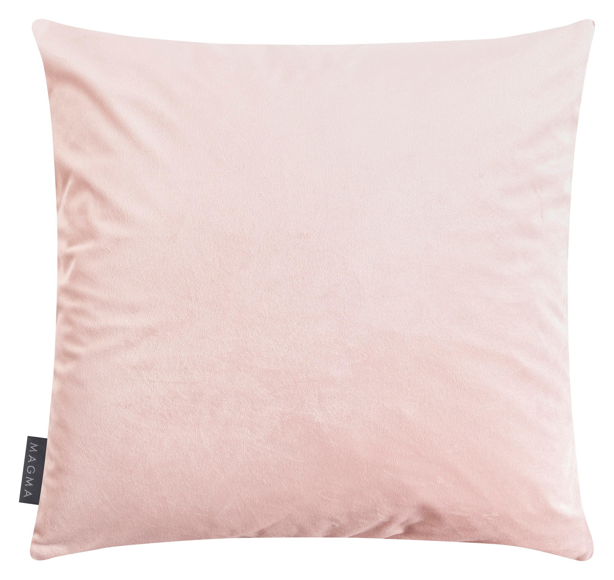 KISSENHÜLLE Bommel - Hellrosa, Textil (45/45cm) - Magma Heimtexx