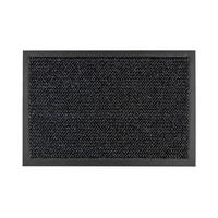 SAUBERLAUFMATTE INDOOR GRAPHIT - Grau, Textil (90/150cm) - Astra