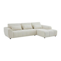 SOFA ohne Schlafmöglichkeit - -Sitzer - Stoff - Beige - - Beige, Textil (303/103/196cm) - Vente-Unique