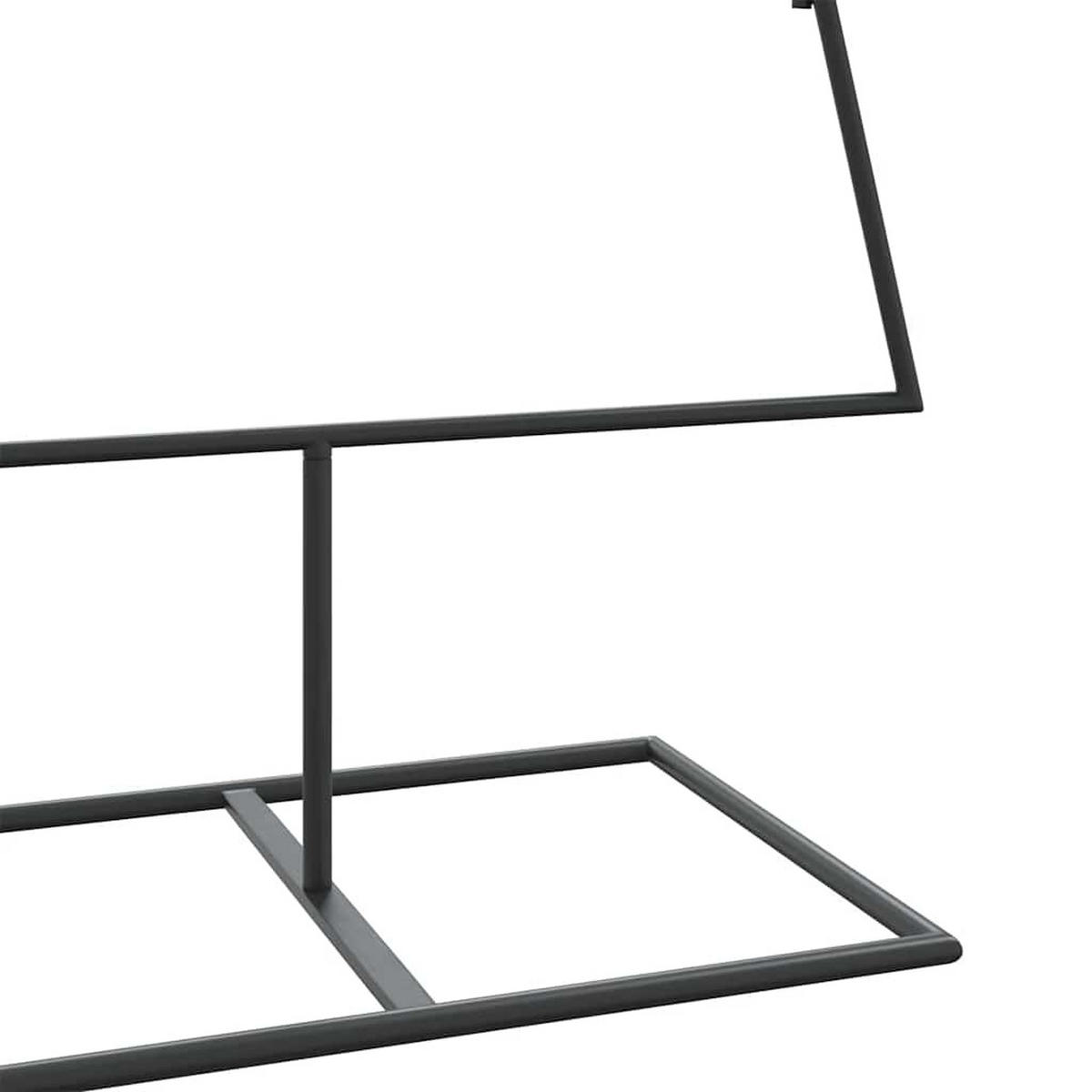 WEIHNACHTSBAUM Metall 65/60/150 Cm Schwarz Stahl - Schwarz, Metall (150cm) - vidaXL