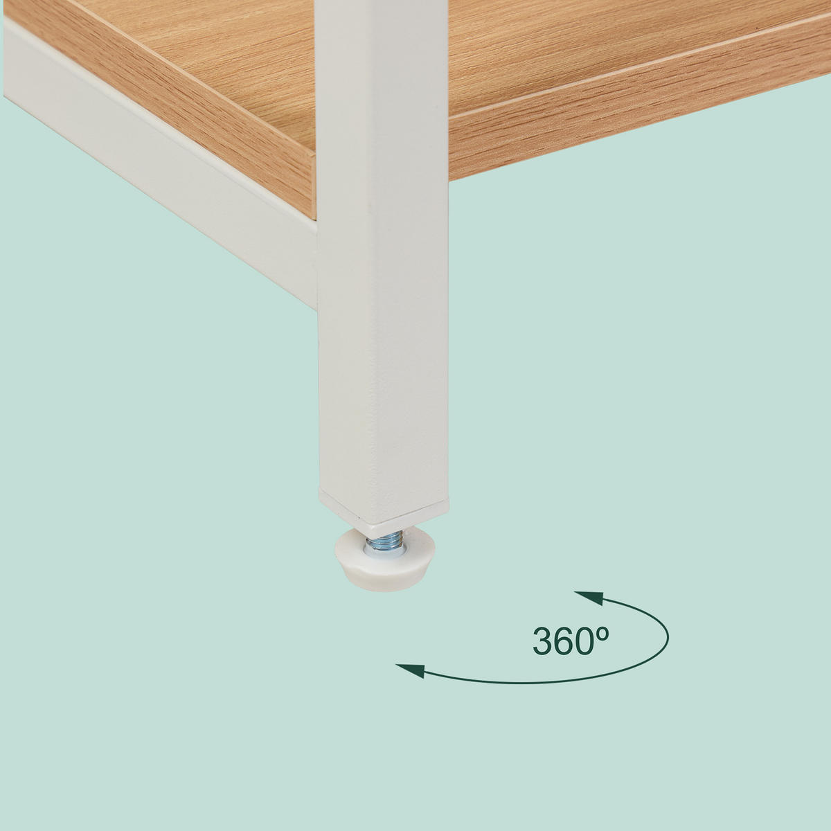 GARDEROBE - Weiß, Holzwerkstoff/Metall (141/180/40cm) - Relaxdays