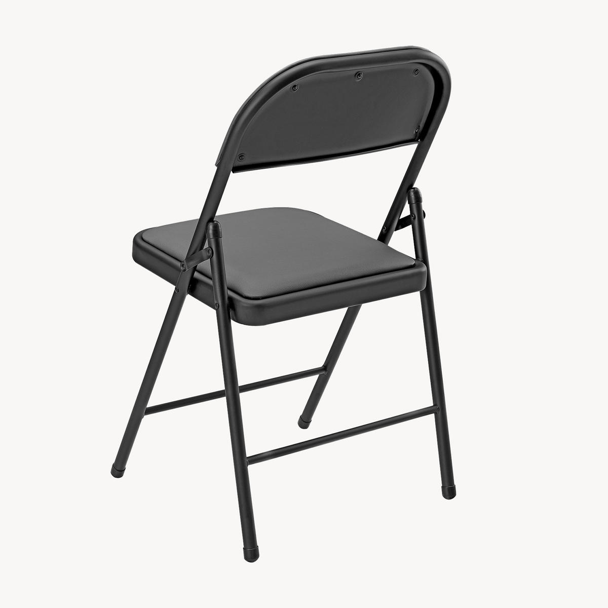 SADA ŽIDLIČEK 6 KS - šedá/černá, kov/plast (46/80/50cm) - pro.tec
