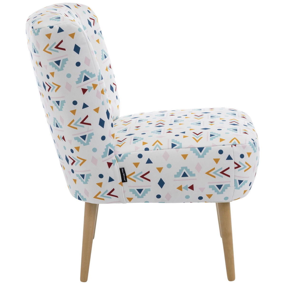 POLSTERSESSEL Kamle Flachgewebe weiß - Weiß, Kunststoff (58/78/68cm) - 58aufmkessel