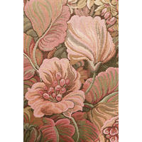 FOTOTAPETE gesticktes Blumenmuster 186 x 279 cm - Pink, Papier (186/279cm) - ESTAhome