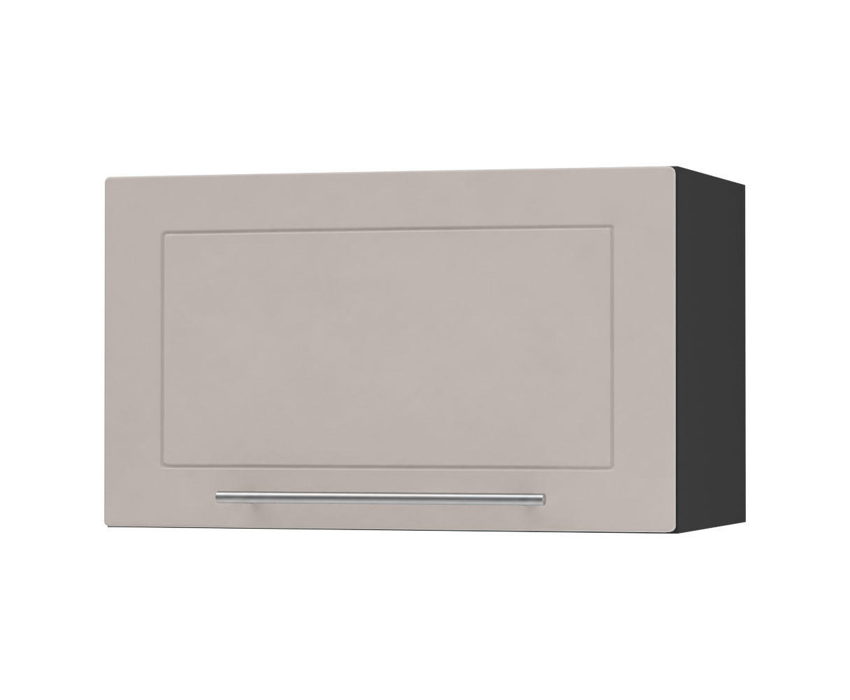 Feldmann-Wohnen Klapphängeschrank Kaschmir, Schwarz 60x36x32.5 cm