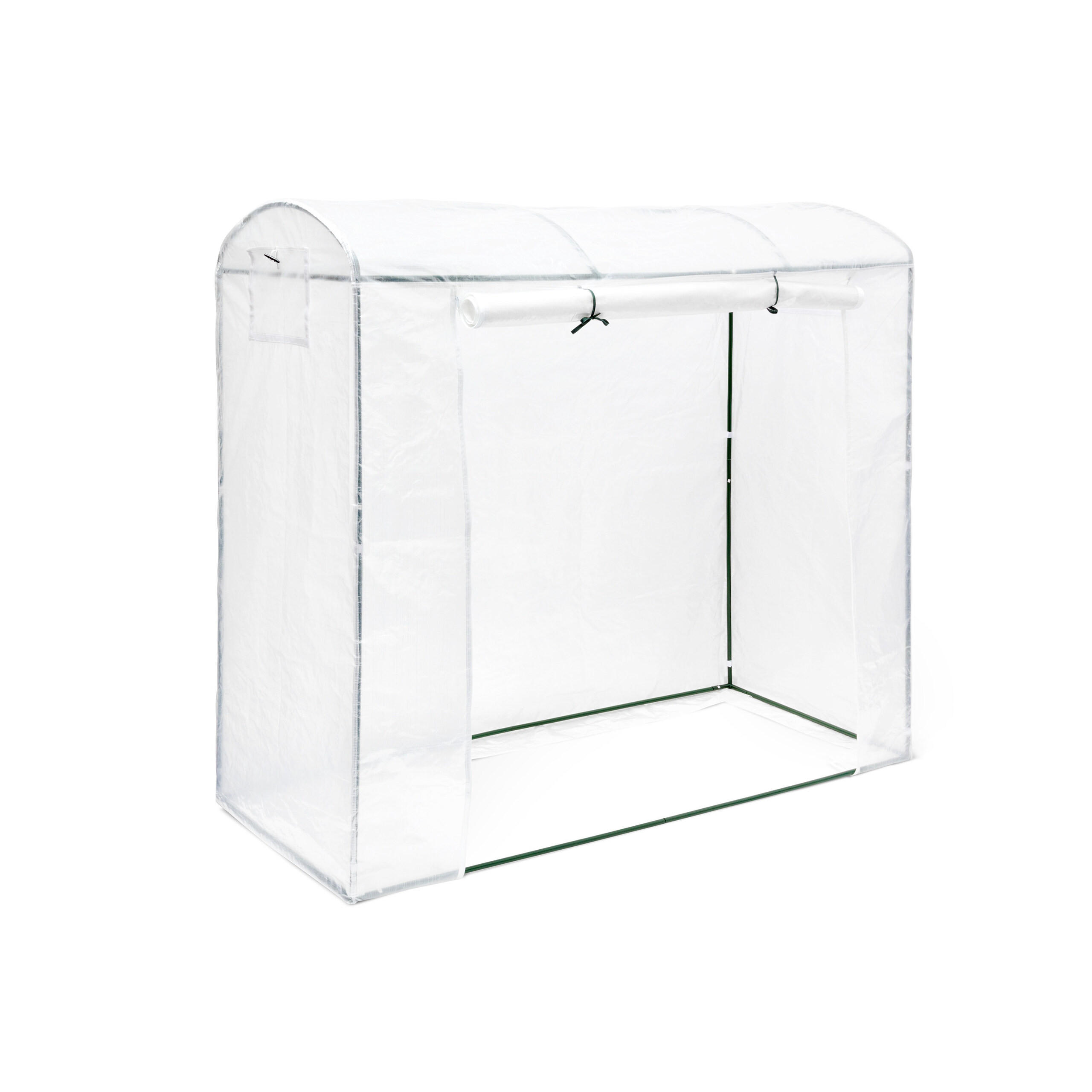Relaxdays SKLENÍK Transparentní rajčata XL oblouková střecha fólie 170 cm
