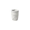 KAFFEEBECHER S Coffee To Go Marmory 290 ml - Weiß/Grau, Keramik (0.29L) - like.Villeroy & Boch