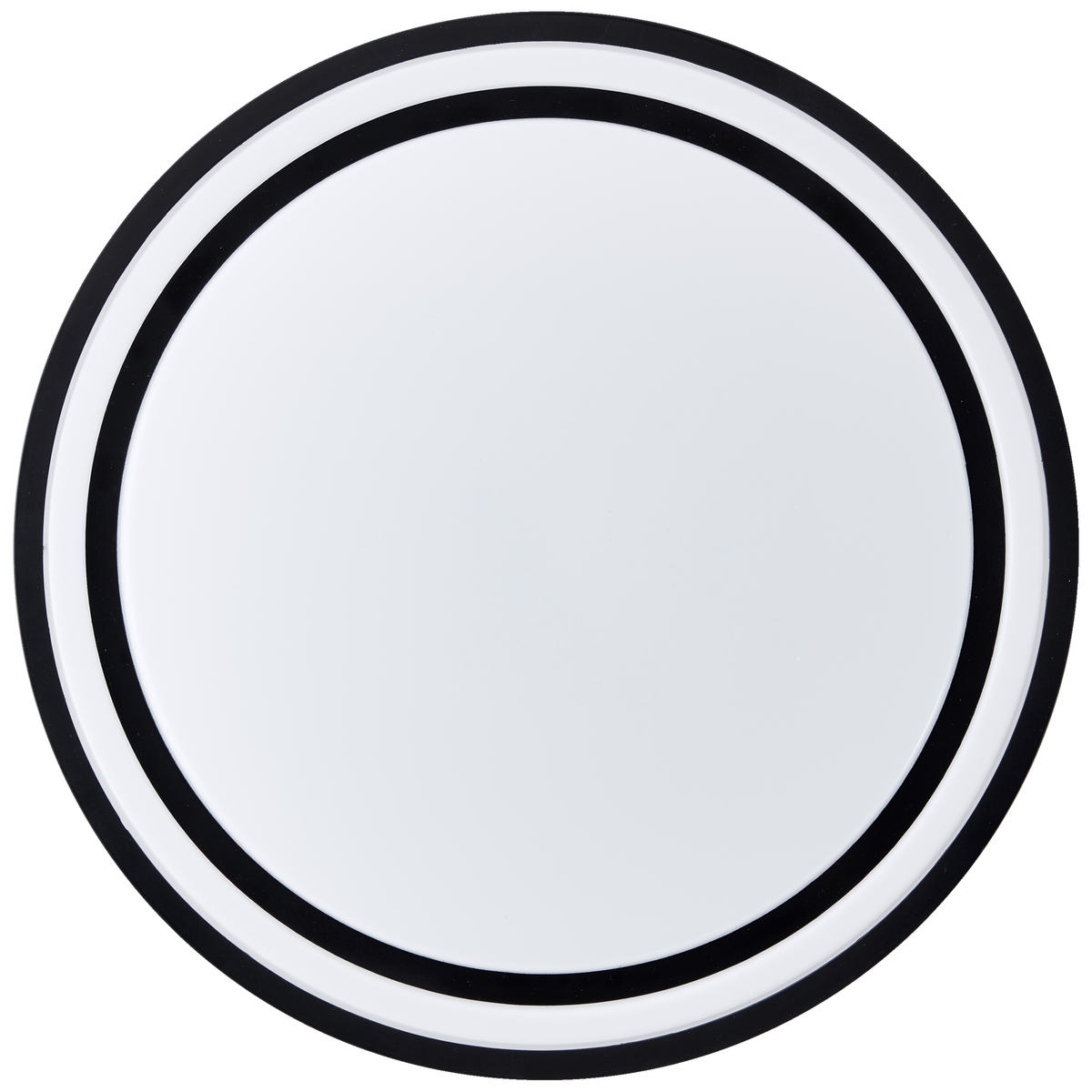 DECKENLEUCHTE Cloe G94878/76 - Schwarz, Metall (34/34/6.5cm) - Brilliant