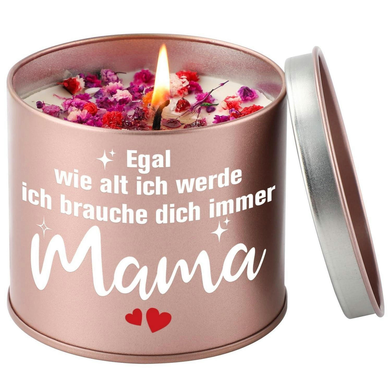 DUFTKERZE Mama Lavendel 9oz - Bronzefarben, Metall (8.5cm)