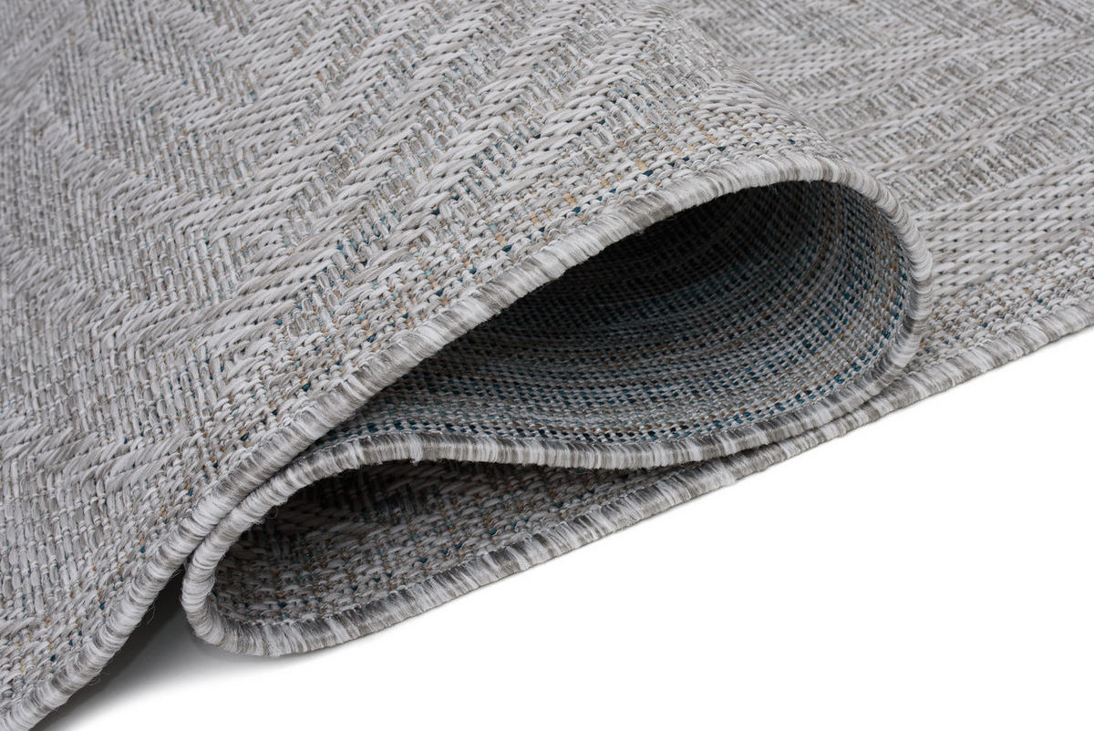 TEPPICH MELISSA Grau 140/200 cm - Grau, Kunststoff (140/200cm) - Tapiso