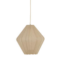 HÄNGELAMPE Tambisan - Braun - 44/44/46 cm - Braun, Textil (44/44/46cm) - Light & Living
