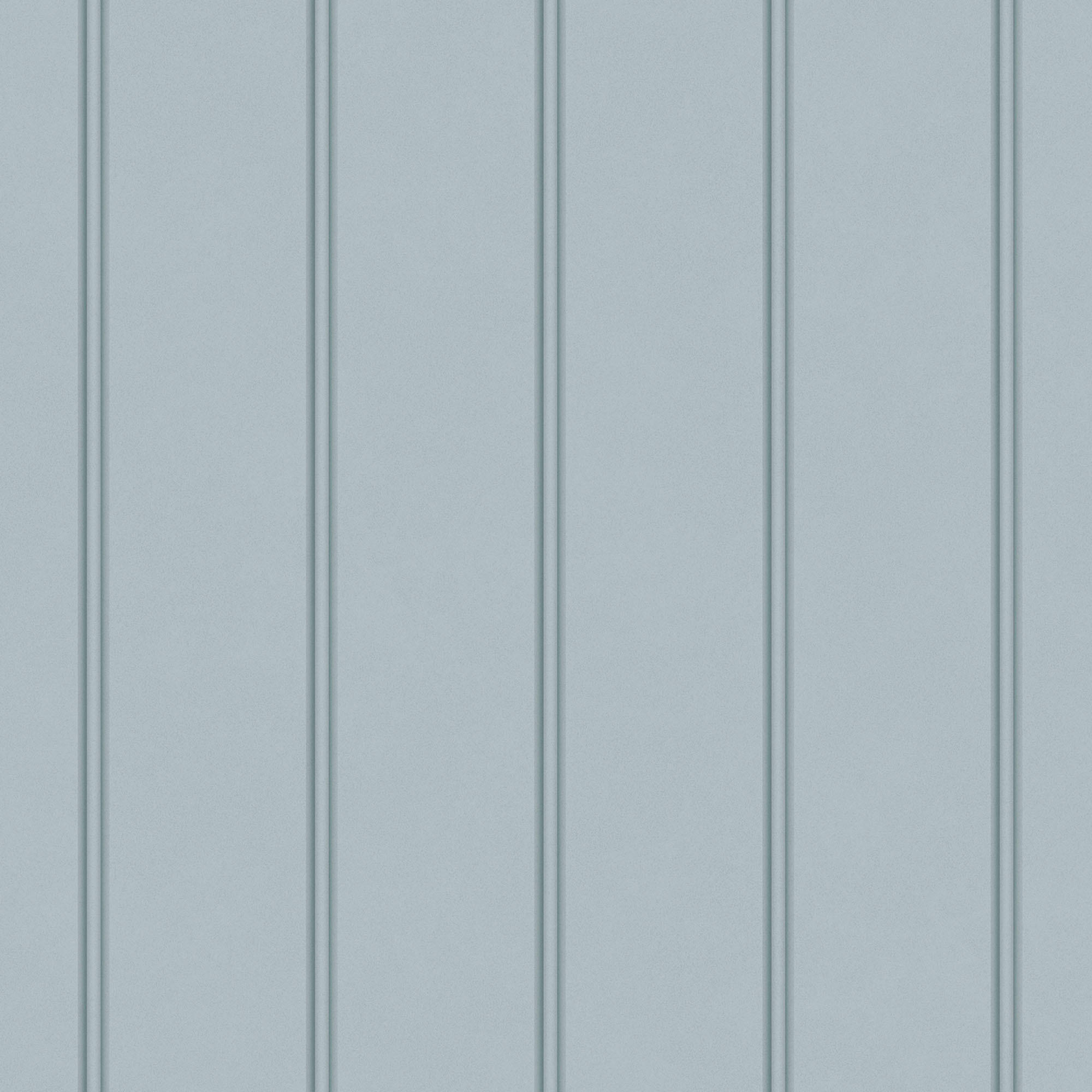 VLIESTAPETE Chalford Wood Panelling Seaspray Blue - Blau, Papier/Kunststoff (52/52cm) - LAURA ASHLEY