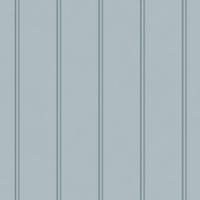 VLIESTAPETE Chalford Wood Panelling Seaspray Blue - Blau, Papier/Kunststoff (52/52cm) - Graham & Brown