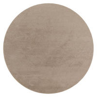 KURZFLORTEPPICH 200/200 cm Cadiz 630 - Taupe, Kunststoff (200/200cm) - Paco Home