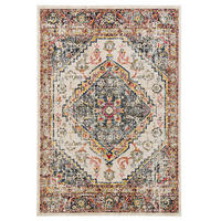 KURZFLOR DESIGNER TEPPICH MODERN VINTAGE ORIENT MUSTER - Beige, Textil (120/170cm) - Pergamon