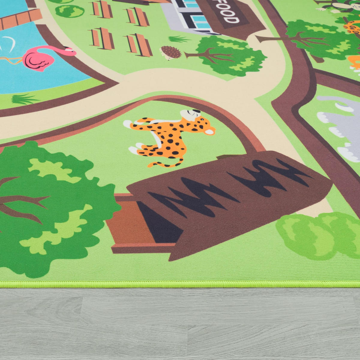 KINDERTEPPICH Beige 200 x 200 cm - Beige, Kunststoff (200/200cm) - TT Home