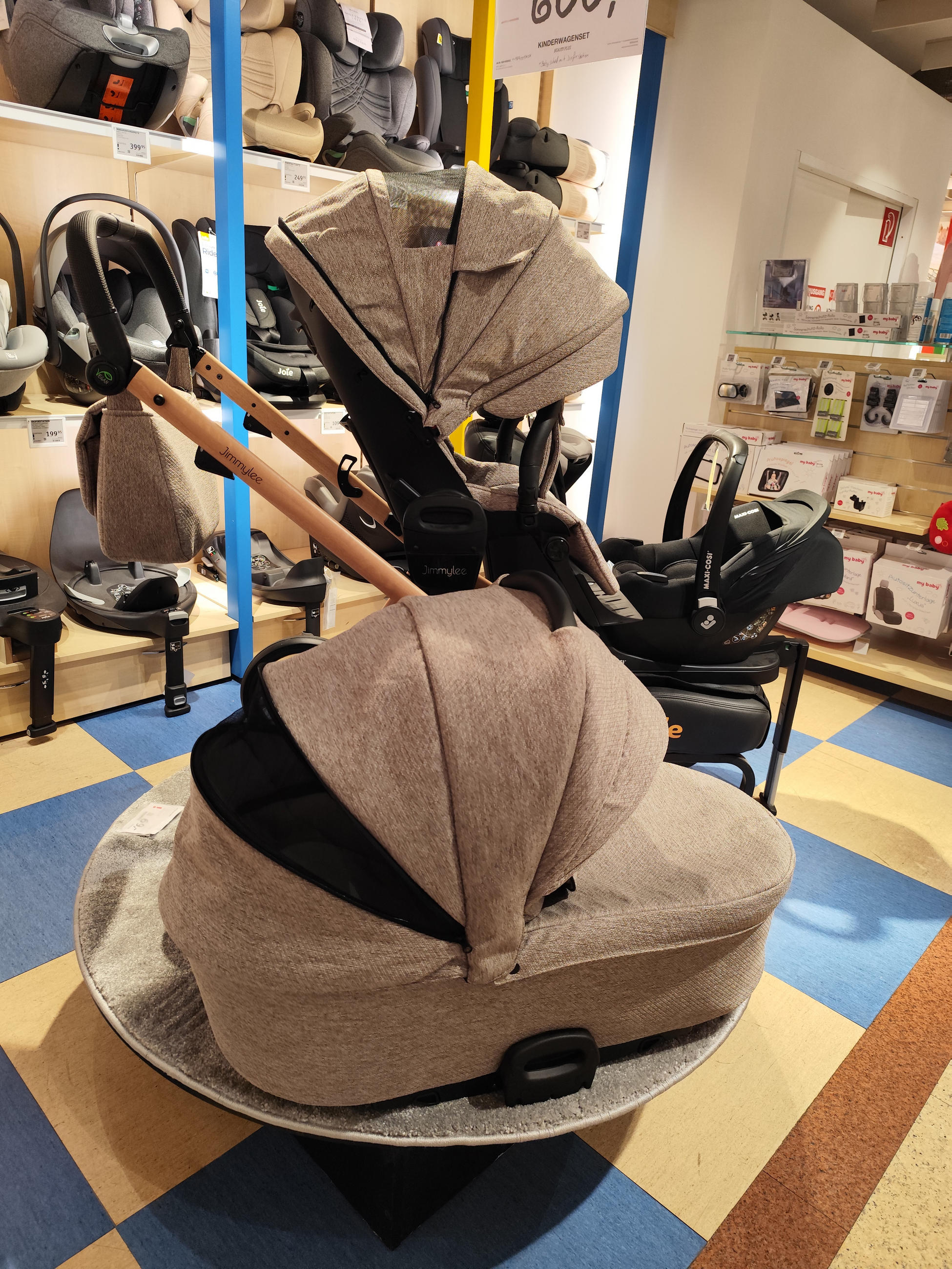 Kinderwagenset inkl. Babyschale Cabriofix - Jimmylee