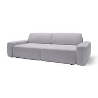 SOFA Bamby Grau - Grau, Textil (276/82/164cm) - Pillovely