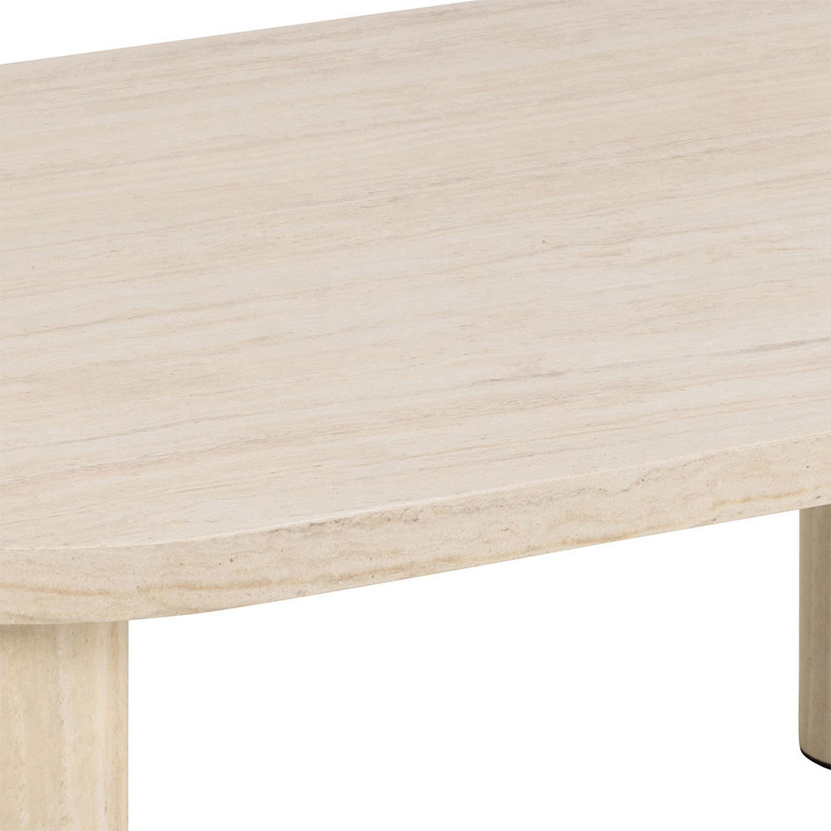 COUCHTISCH, Solano, Beige, MDF, 100 x 75 x 36 cm - Beige, Holzwerkstoff (75/100/36cm) - ebuy24