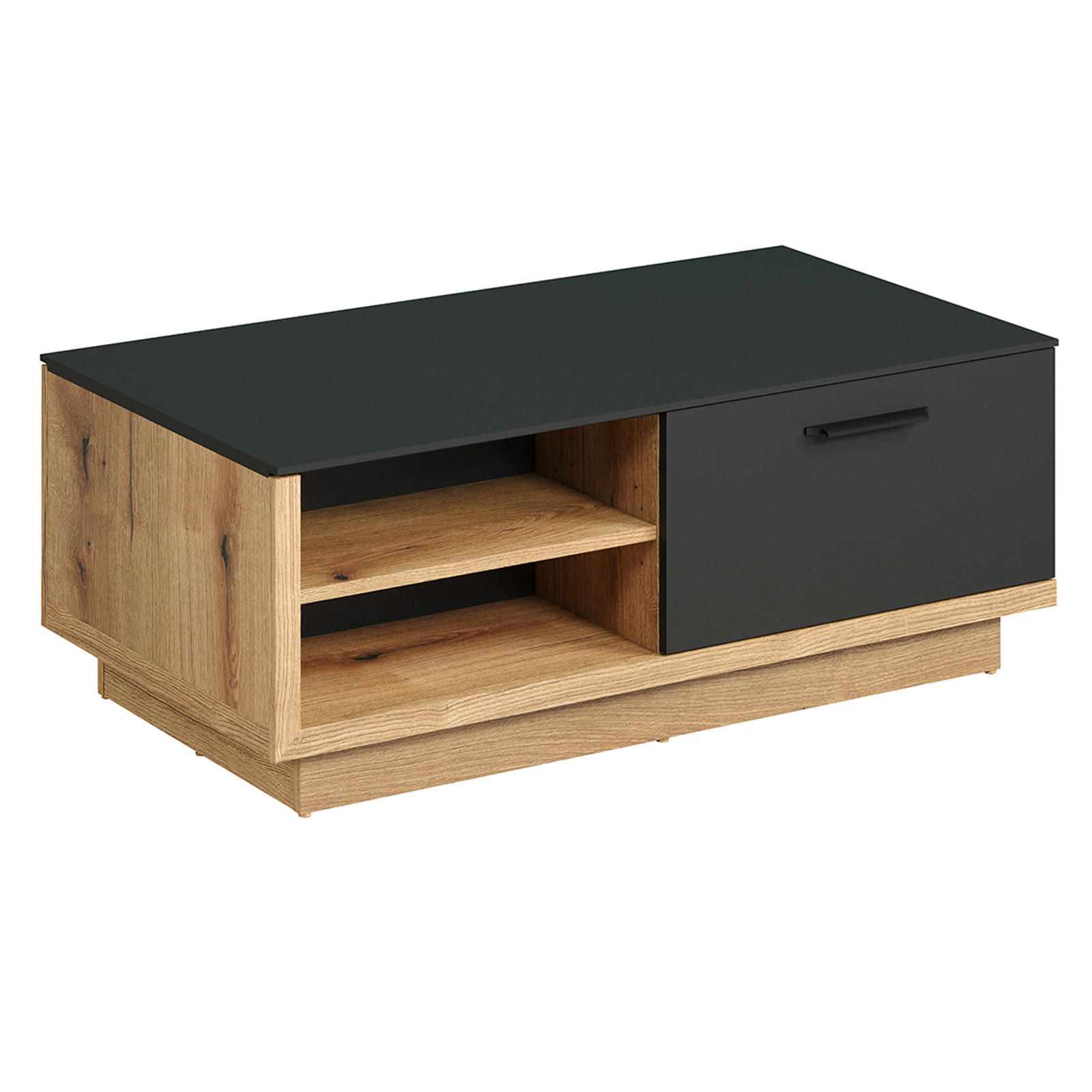 COUCHTISCH Synnax Grau - Grau, Holzwerkstoff (42/110/110cm) - ebuy24