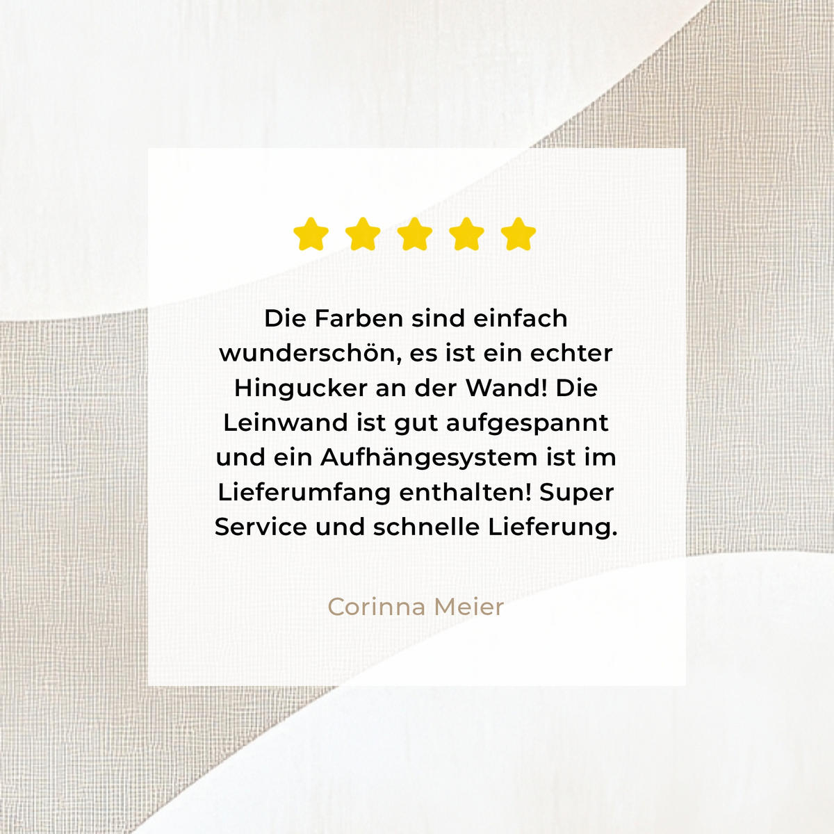 LEINWANDBILD Braun - Japandi - Abstrakt 90x140 cm - Sandfarben, Textil (90/140cm) - MuchoWow