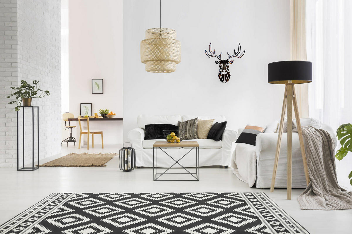 WANDDEKO Braun 80/77 cm - Braun, Metall (2.21/77/3cm) - KUNSTLOFT