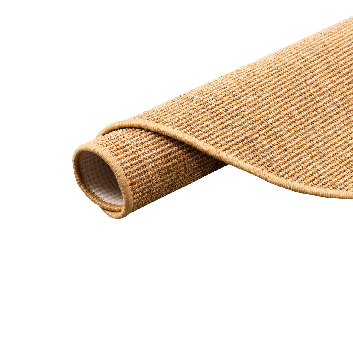 SISAL NATUR TEPPICH RUND - Nussbaumfarben, Textil (200/200cm) - Snapstyle