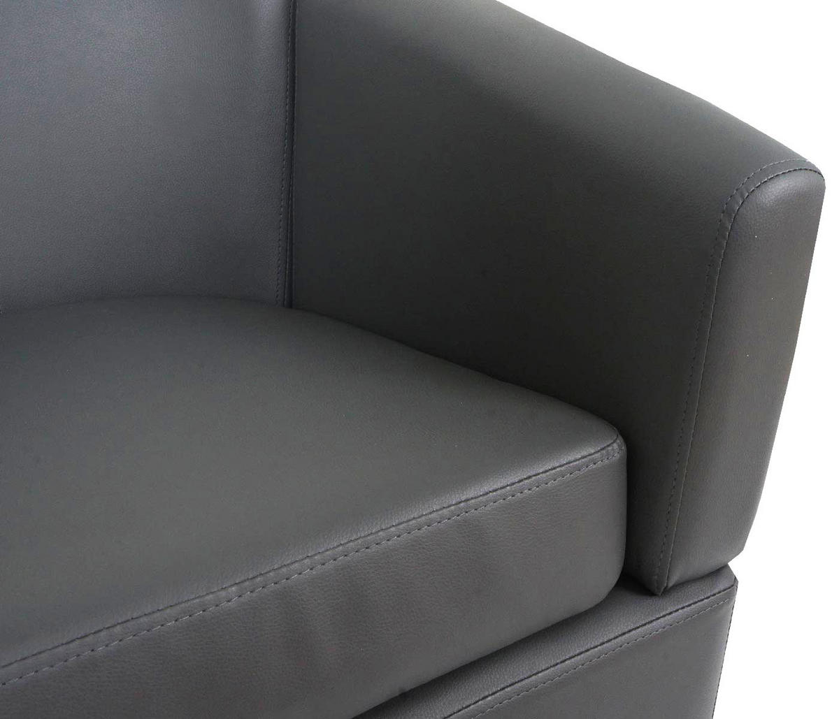 LOUNGE-SESSEL Grau - Grau, Textil (72/72/60cm) - MCW