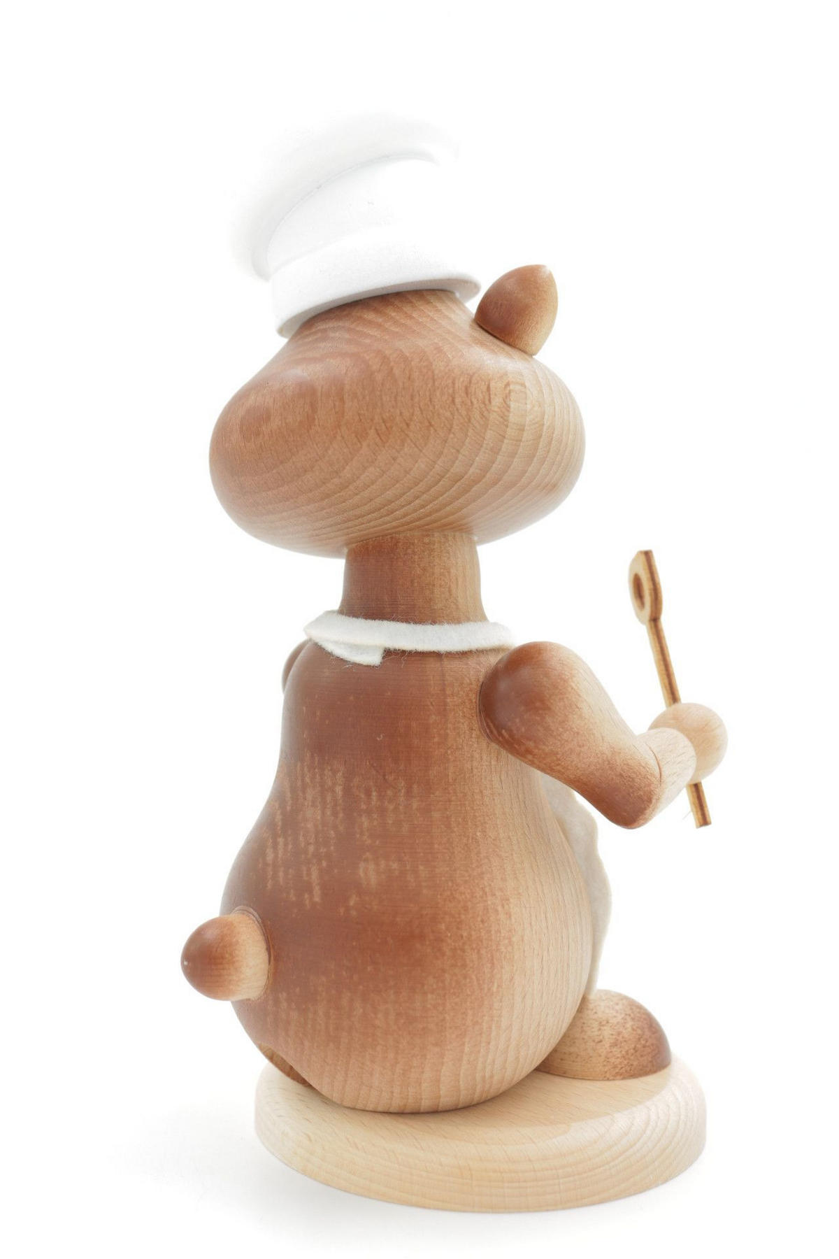RAUCHFIGUR Hamster Bäcker 18 cm - Multicolor, Holz (12/18/0.1cm)