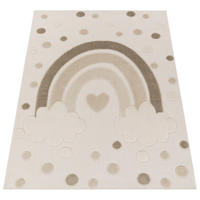 KINDERTEPPICH 160/220 cm Kika 374 - Sandfarben, Textil (160/220cm) - Paco Home