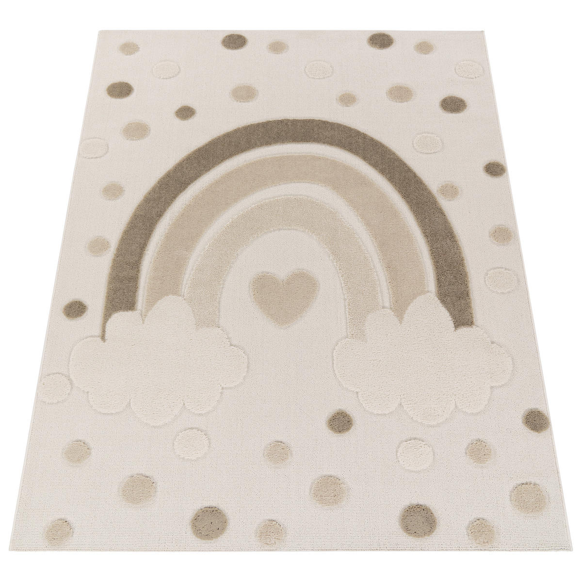 KINDERTEPPICH 160/220 cm Kika 374 - Sandfarben, Textil (160/220cm) - Paco Home