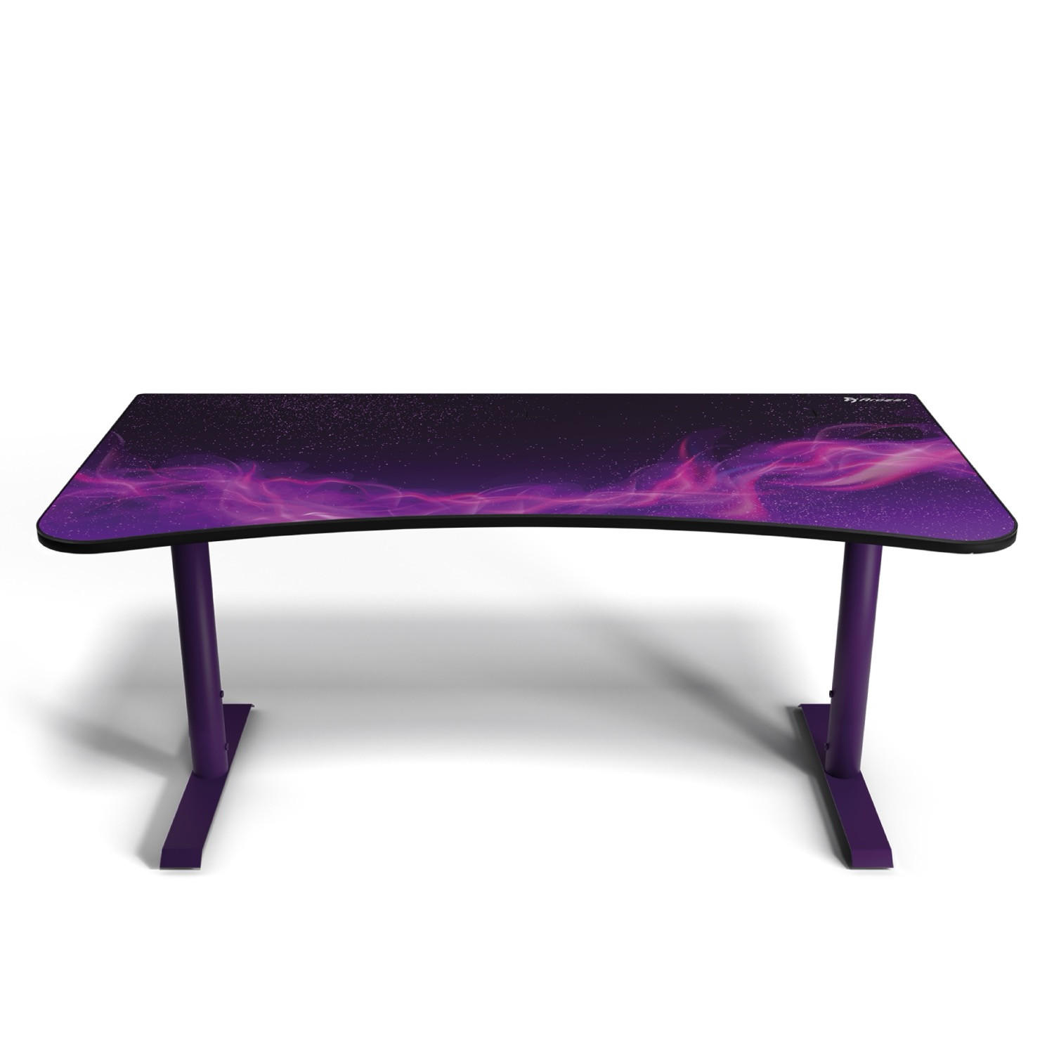 GAMINGTISCH Arena 160/82/71-81 cm Deep Purple - Galaxy - Lila, Metall (82/160/71cm) - Arozzi