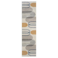 KURZFLOR-TEPPICH Bonito 7157 Beige 80x300 cm - Beige, Textil (80/300cm) - carpet city